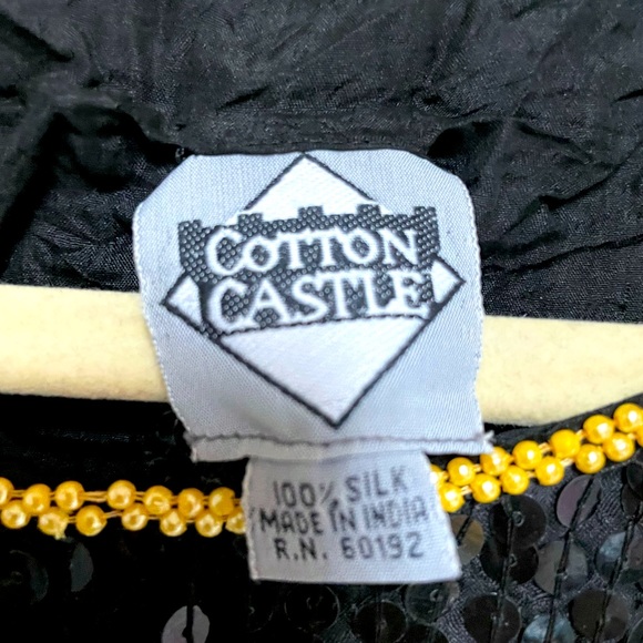 BIG SALE 😍SEQUIN TOP FLOWER DESIGN FOR STYLISH LOOK PULLOVER SHORT SLEEVES - Picture 5 of 9